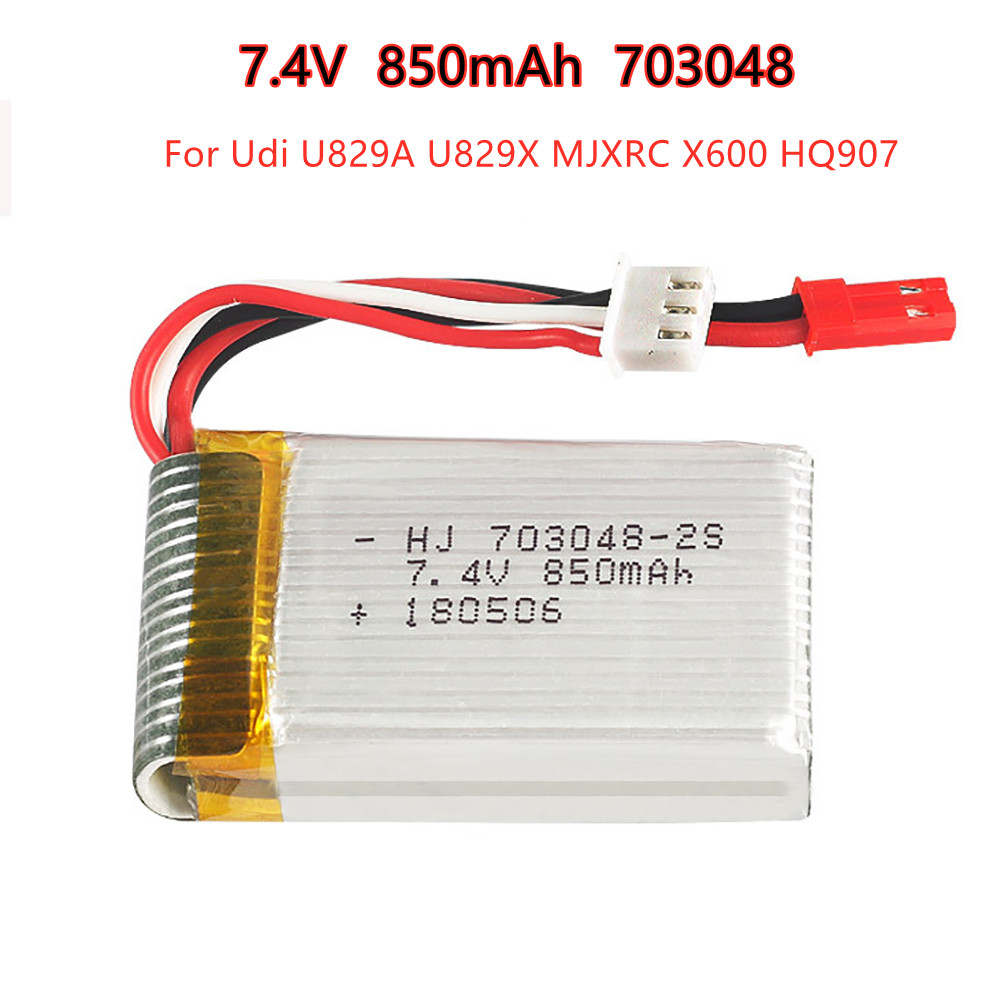 Drone Lipo Battery - 1-5pcs 2s 7.4V 850mAh 703048 Lipo