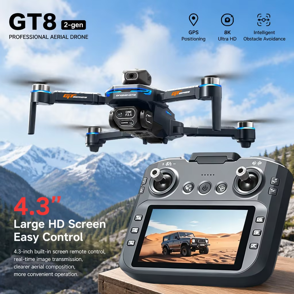 Drone Rc Controller Price - New GT8 RC Drone With 1080P