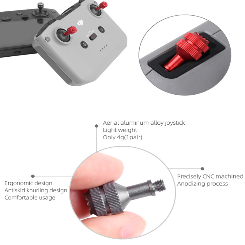 Drone Dji Rc Mini - Metal Joystick RC-N1/N2 Remote Control Thumb