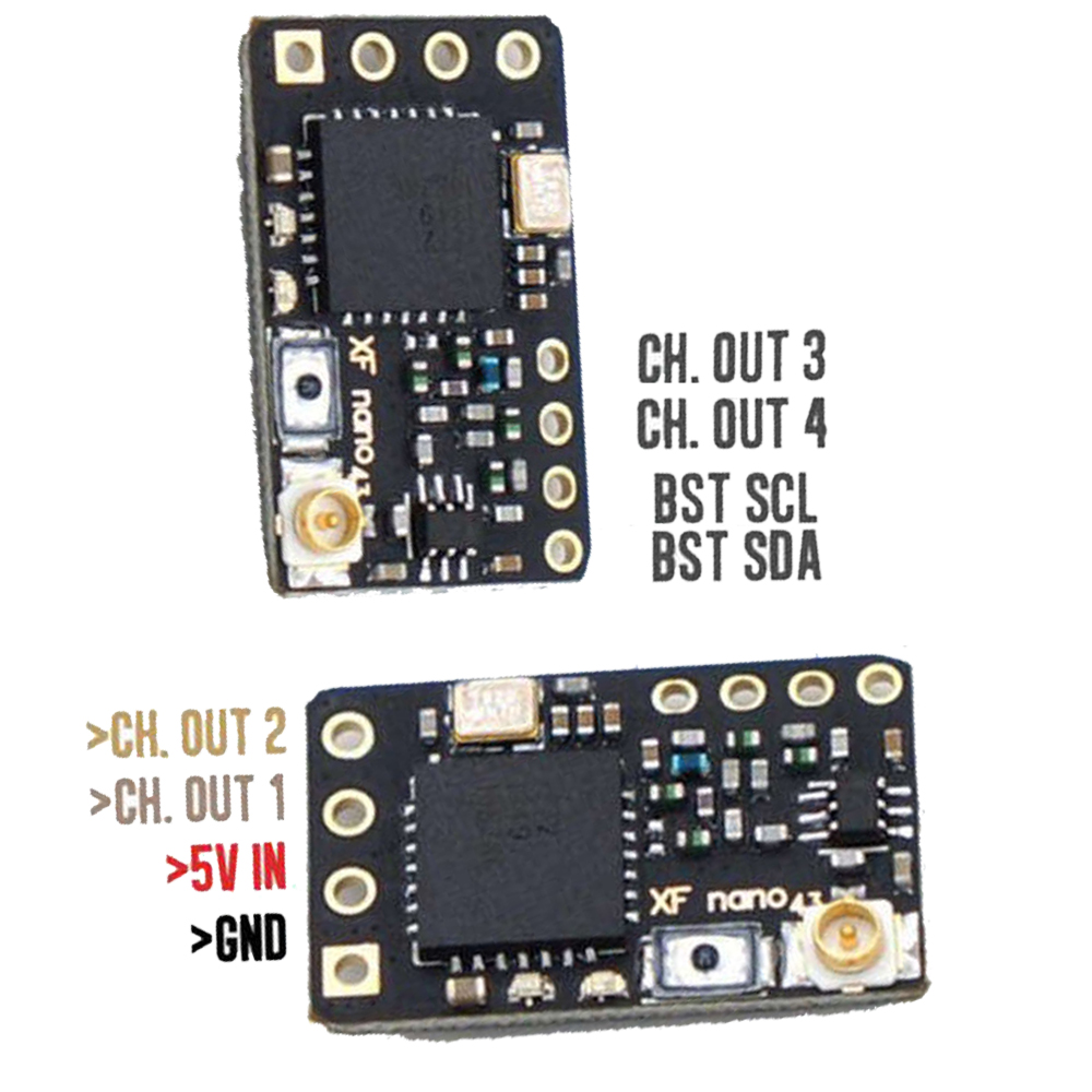 Black Sheep TBS Crossfire Nano - огляд і ціна Crossfire Receiver Rx