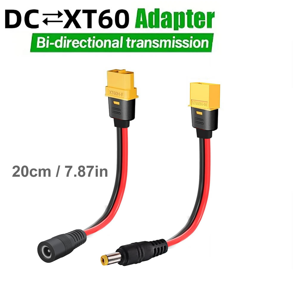 XT60 Plug Female Male To DC 5. - огляд і ціна Drone Rc Car Hybrid