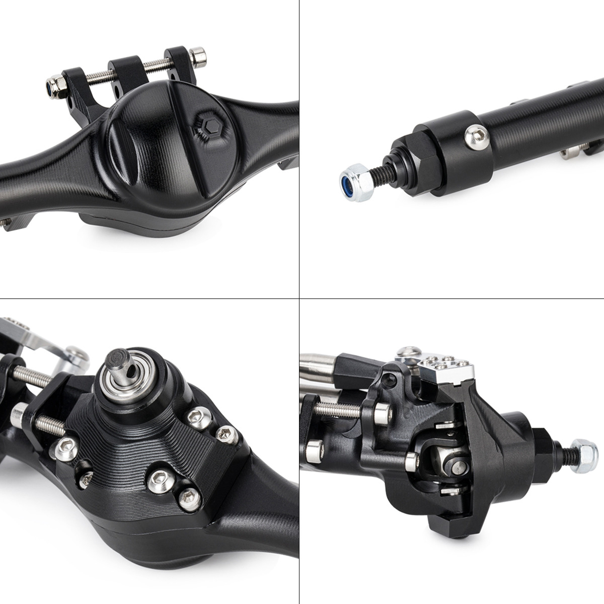 CNC Aluminum Front Rear F10T S - огляд і ціна Rc Crawler Axle Parts