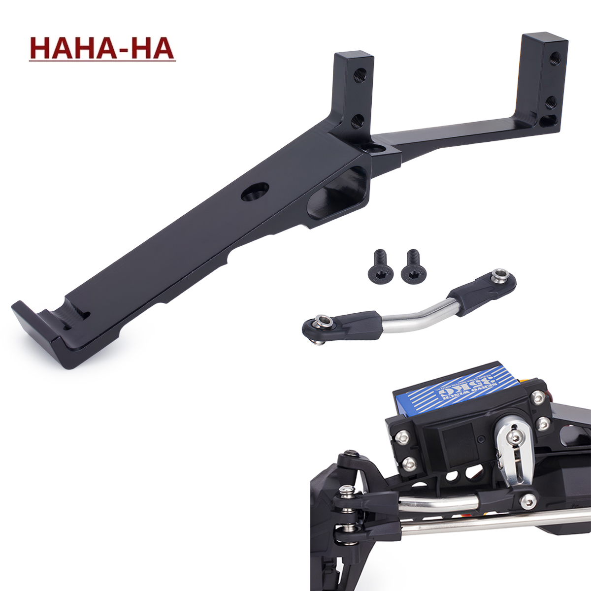 1Pcs Aluminum Alloy Servo and  - огляд і ціна Rc Crawler Axle Parts