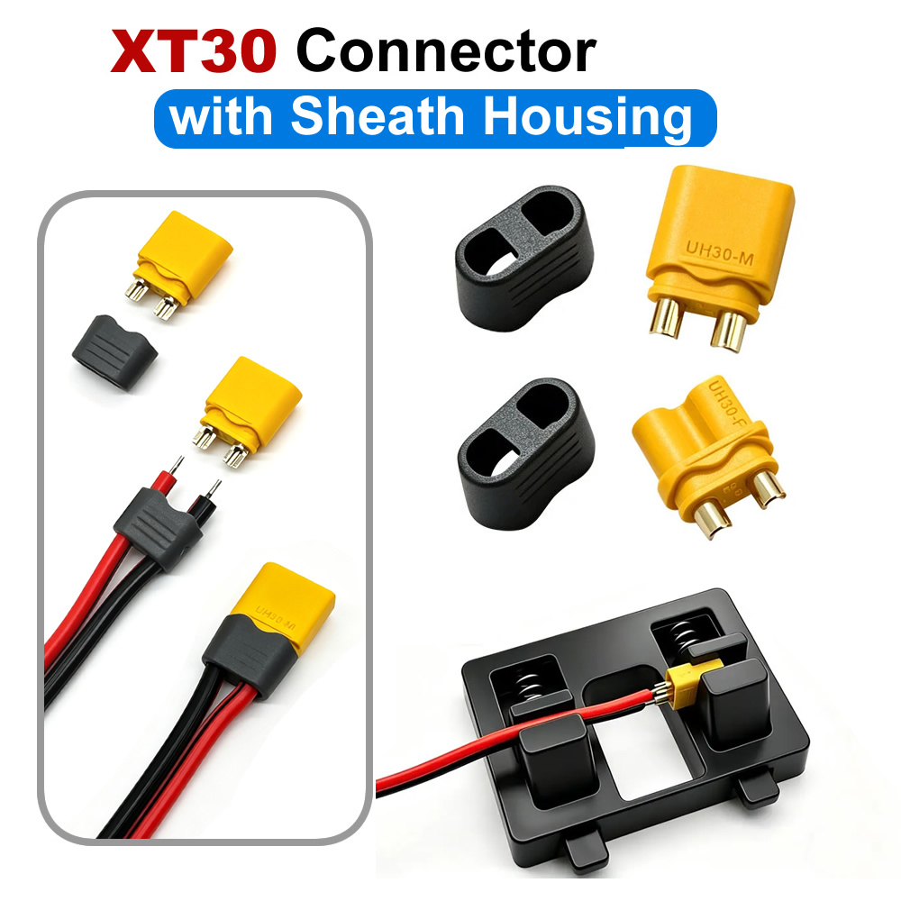XT30 Bullet Connector With She - огляд і ціна Drone Rc Car Hybrid