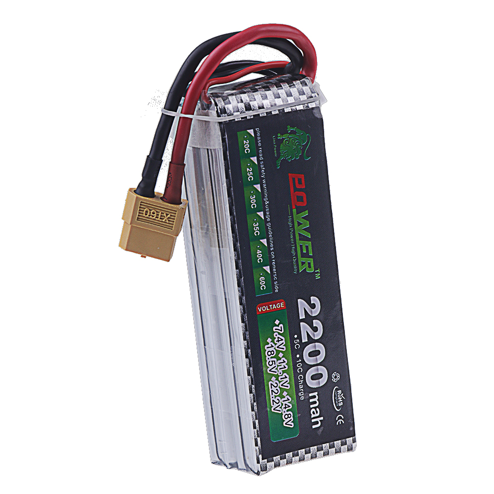 4S 2200mAh 60C 14.8V LiPo Batt - огляд і ціна Drone Rc Truck
