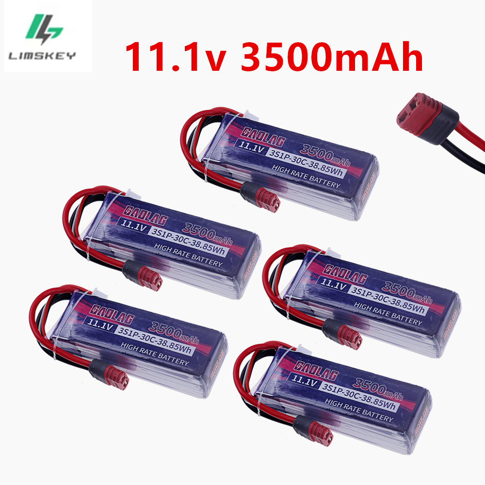 3S Lipo Battery 11.1V 3500mAh  - огляд і ціна Drone Rc Truck