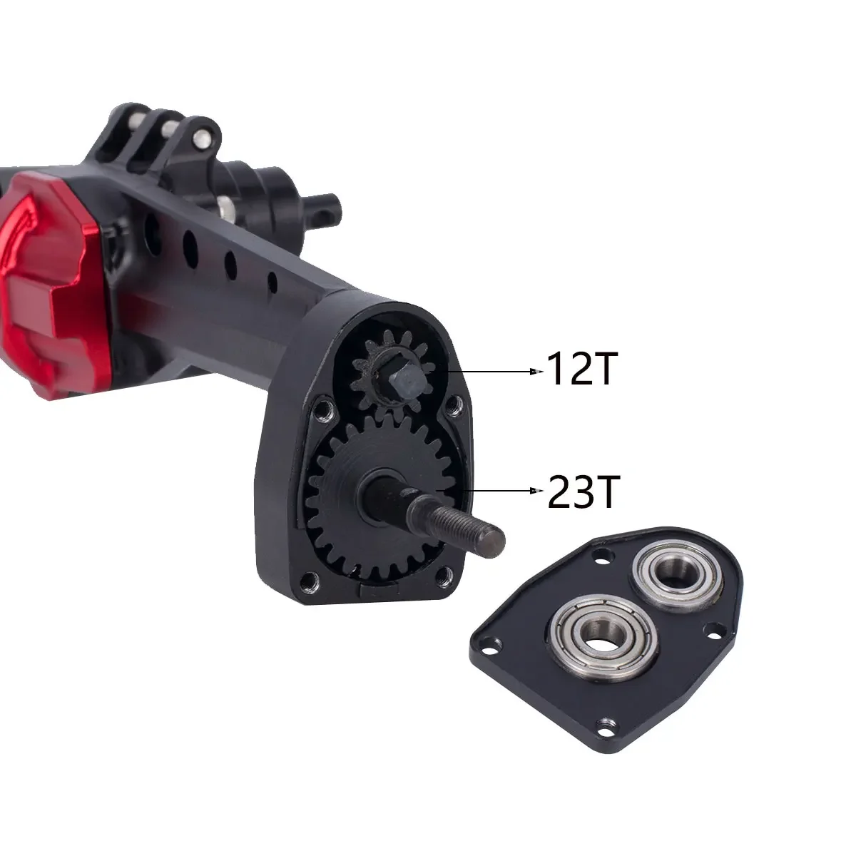 CNC Aluminum SCX10 III Front R - огляд і ціна Rc Crawler Axle Parts