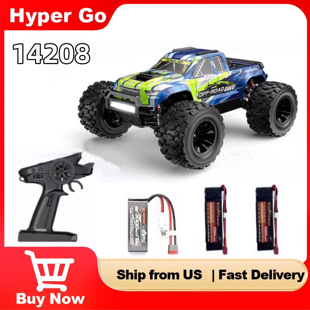 MJX Hyper Go 14208 RC Car 4WD  - огляд і ціна Brushless Motor