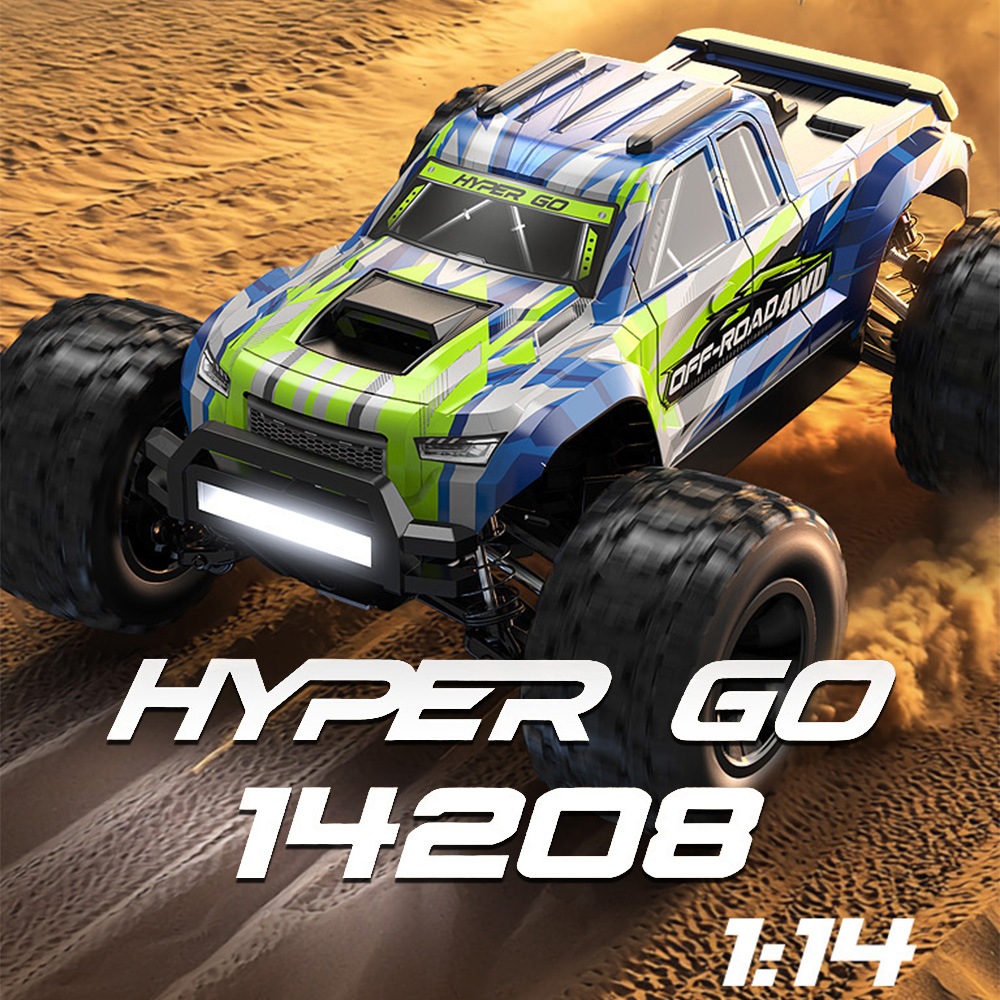 MJX Hyper Go 14208 RC Car 4WD  - огляд і ціна Brushless Motor