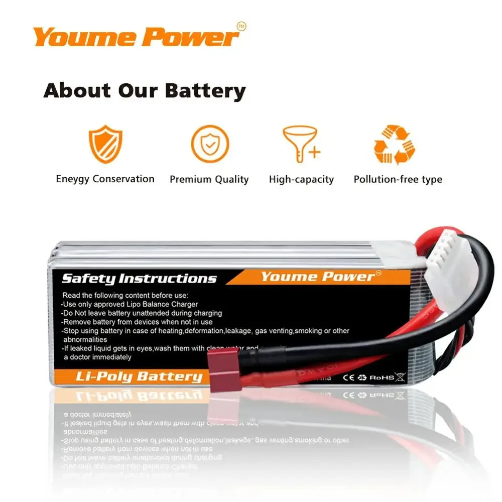 4S 14.8V Lipo Battery 3300mah  - огляд і ціна Drone Rc Truck