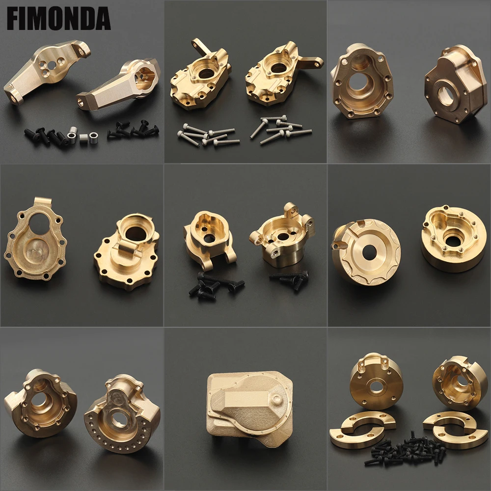 Brass Heavy Duty Counter Weigh - огляд і ціна Rc Crawler Axle Parts