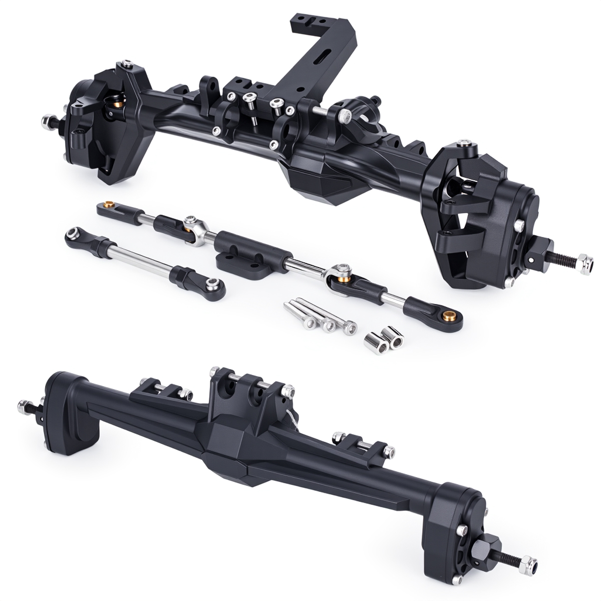 Plastic Complete Front Rear Po - огляд і ціна Rc Crawler Axle Parts