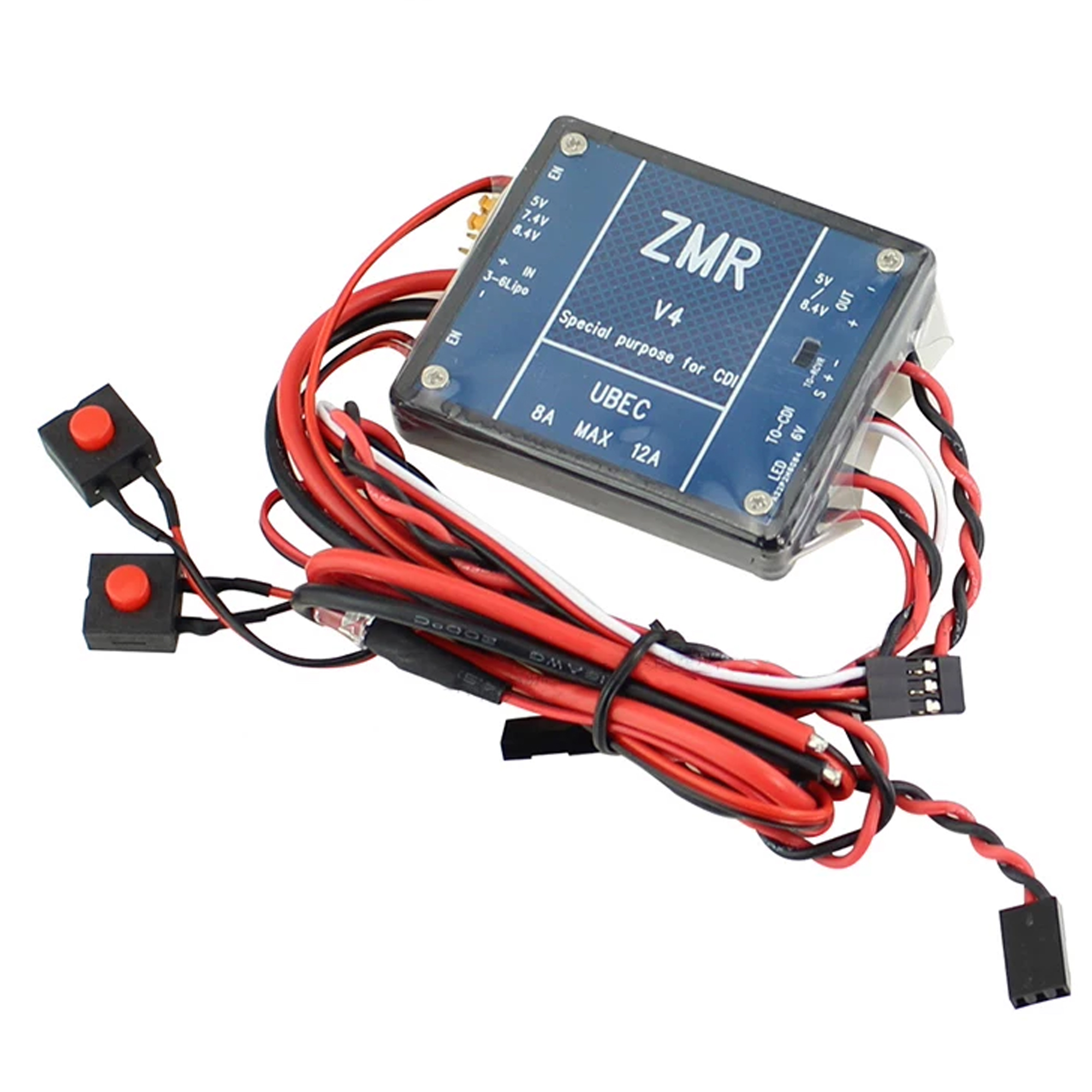UBEC V2 V3 V4 ZMR 8A Dual BEC  - огляд і ціна Drone Lipo Battery