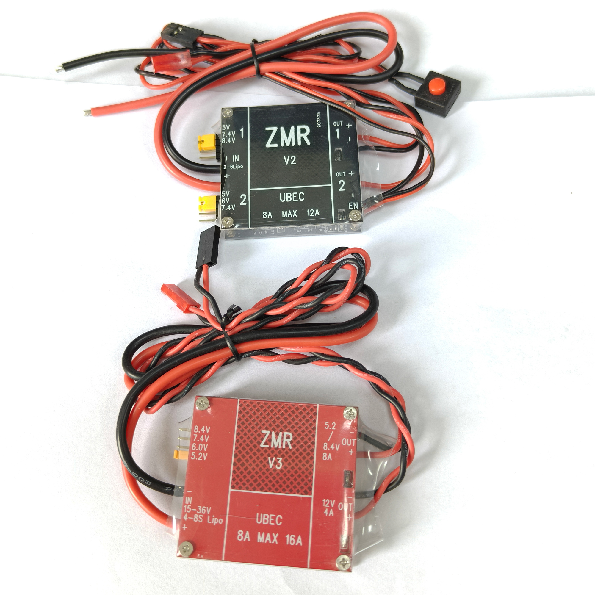 UBEC V2 V3 V4 ZMR 8A Dual BEC  - огляд і ціна Drone Lipo Battery