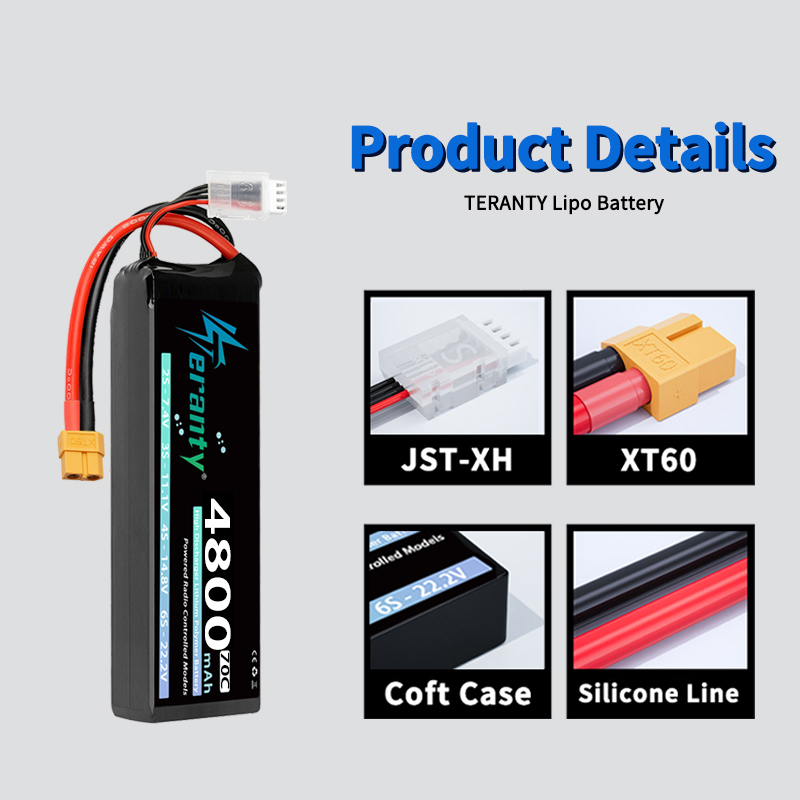 TERANTY 3S 4800mAh RC Lipo Bat - огляд і ціна Drone Rc Truck
