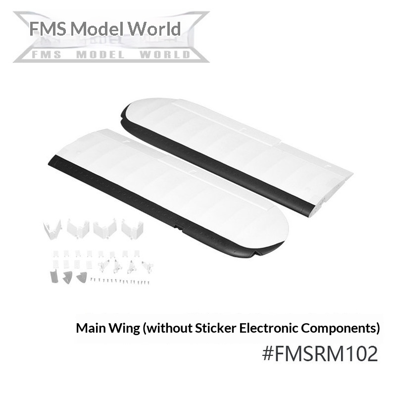 FMS RC Plane Decals For 1700mm - огляд і ціна Drone Rc Aircraft