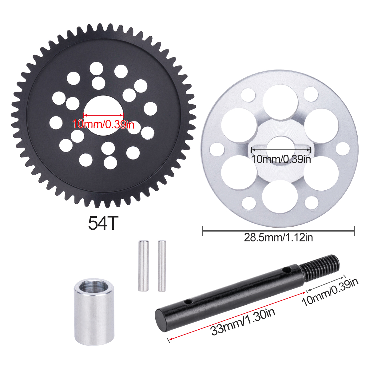32p Spur Gear Slipper Eliminat - огляд і ціна Rc Crawler Axle Parts