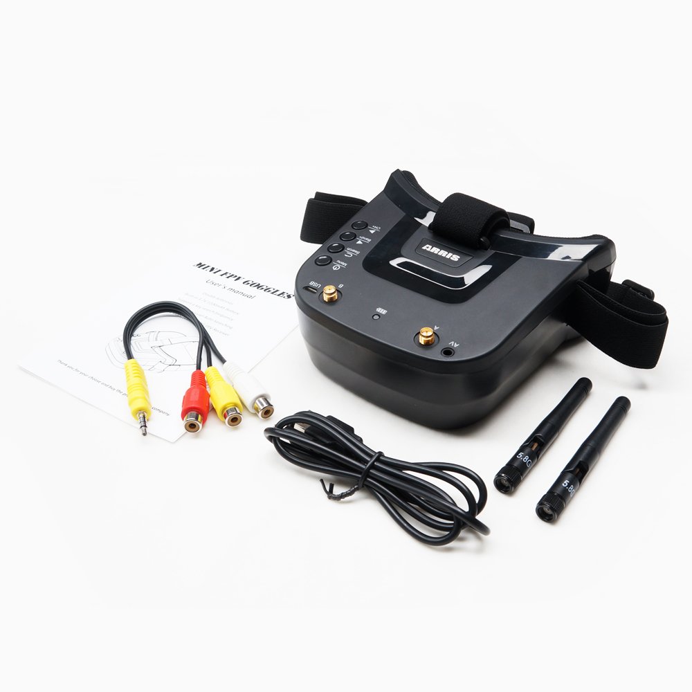 VR009 5.8G FPV Goggles 40CH 3  - огляд і ціна Fpv Goggles Headset