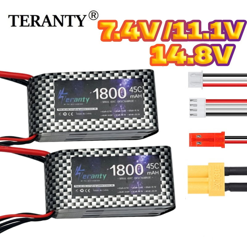 TERANTY 2S 3S 4S 1800mAh Lipo  - огляд і ціна Drone Rc Truck