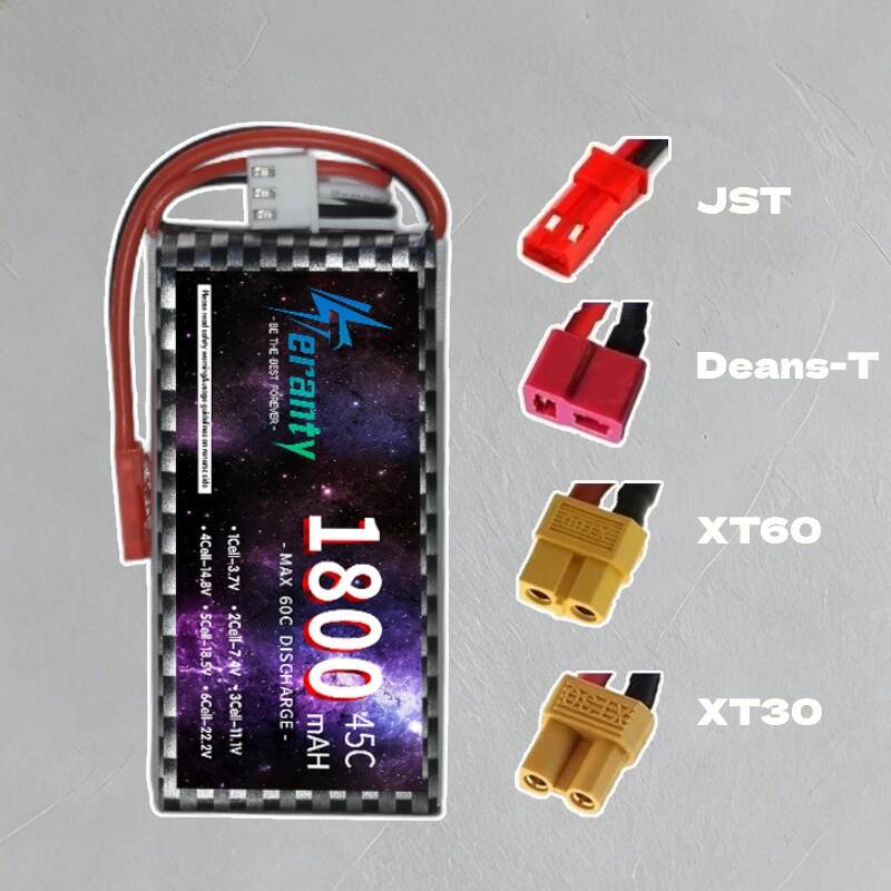 TERANTY 2S 3S 4S 1800mAh Lipo  - огляд і ціна Drone Rc Truck