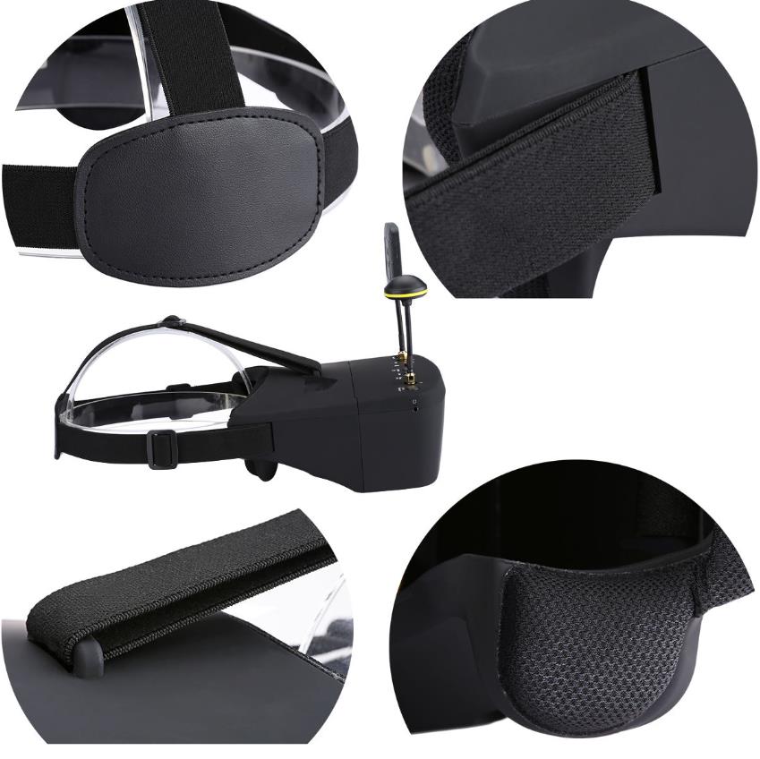EV800D 5.8G 40CH 5 Inch 800*48 - огляд і ціна Fpv Goggles Headset