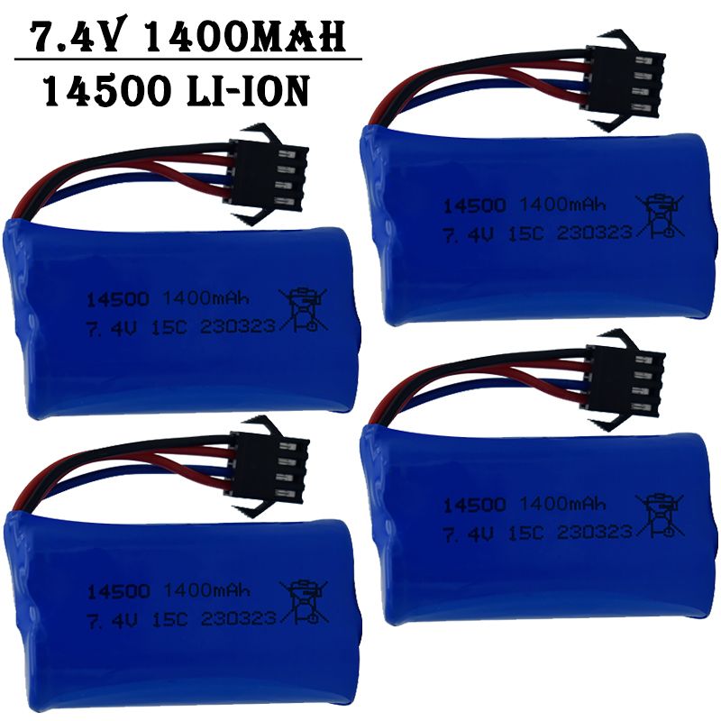 7.4V 1400mAh 14500 Lithium-Ion - огляд і ціна Drone Rc Truck