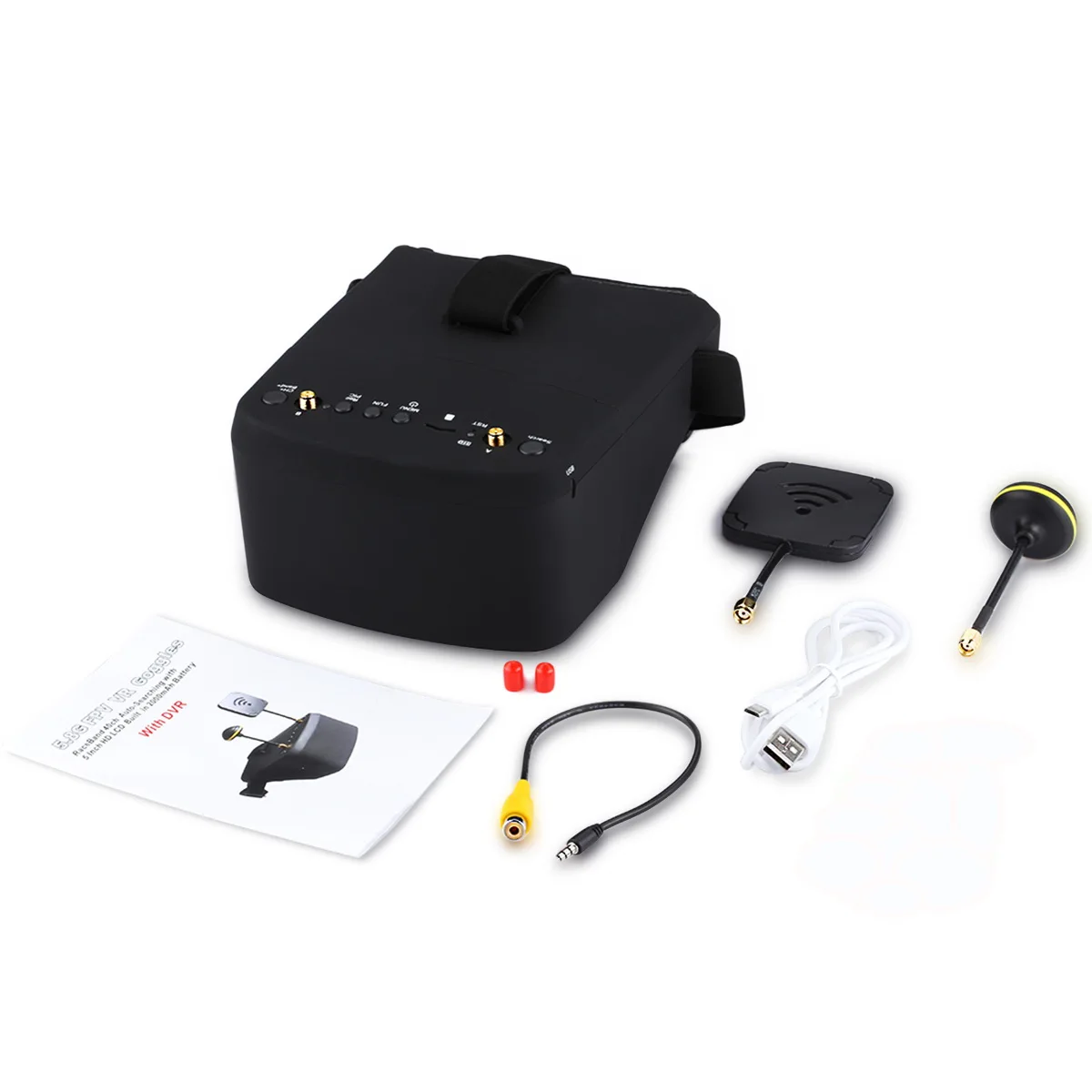 EV800D 5.8G 40CH 5 Inch 800*48 - огляд і ціна Fpv Goggles Headset