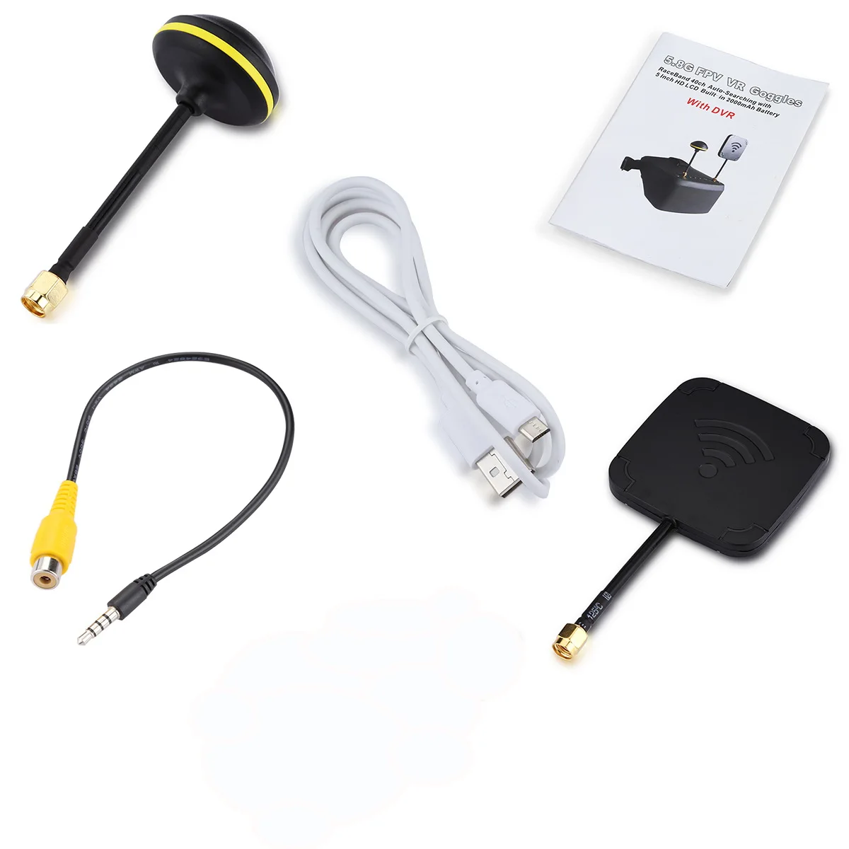 EV800D 5.8G 40CH 5 Inch 800*48 - огляд і ціна Fpv Goggles Headset
