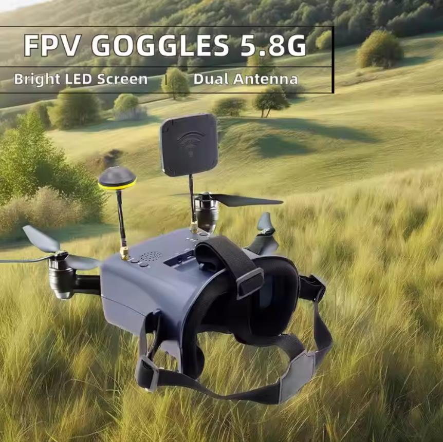 FPV Goggles V1 V2 5.8G 40CH 4. - огляд і ціна Fpv Goggles Headset