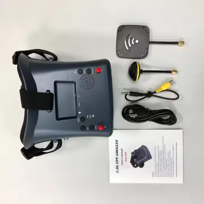 FPV Goggles V1 V2 5.8G 40CH 4. - огляд і ціна Fpv Goggles Headset
