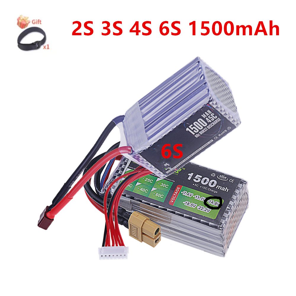 2S 3S 4S 6S Lipo Battery 1500M - огляд і ціна Drone Rc Truck