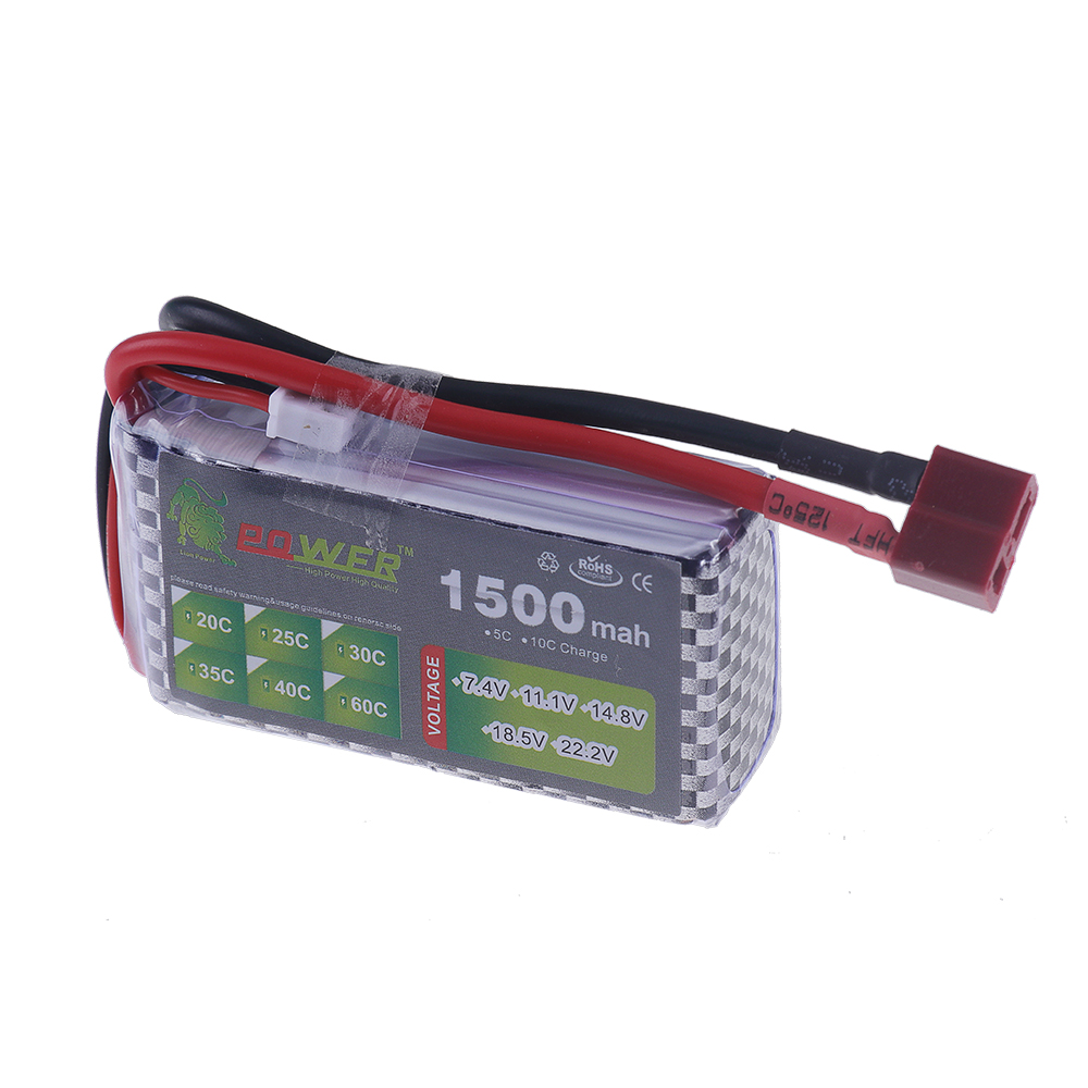 2S 3S 4S 6S Lipo Battery 1500M - огляд і ціна Drone Rc Truck