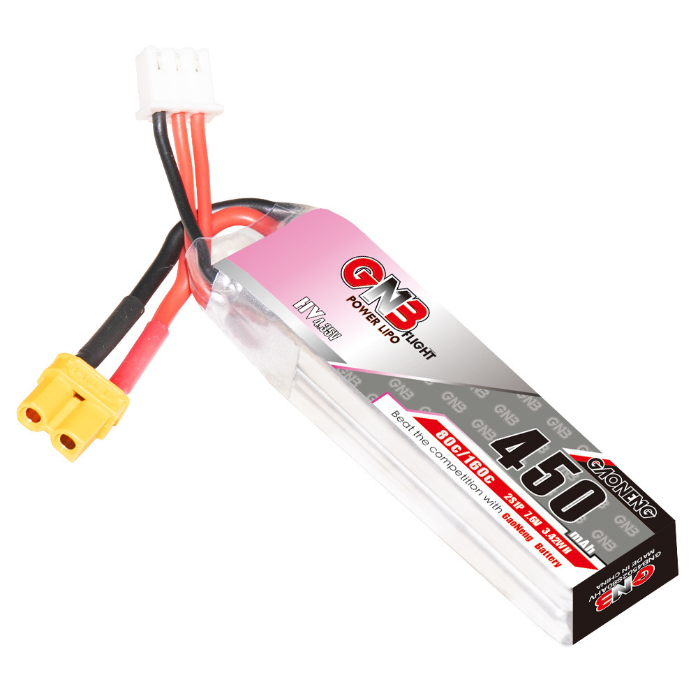 GNB LiPo Battery HV 2S 7.6V 45 - огляд і ціна Drone Lipo Battery