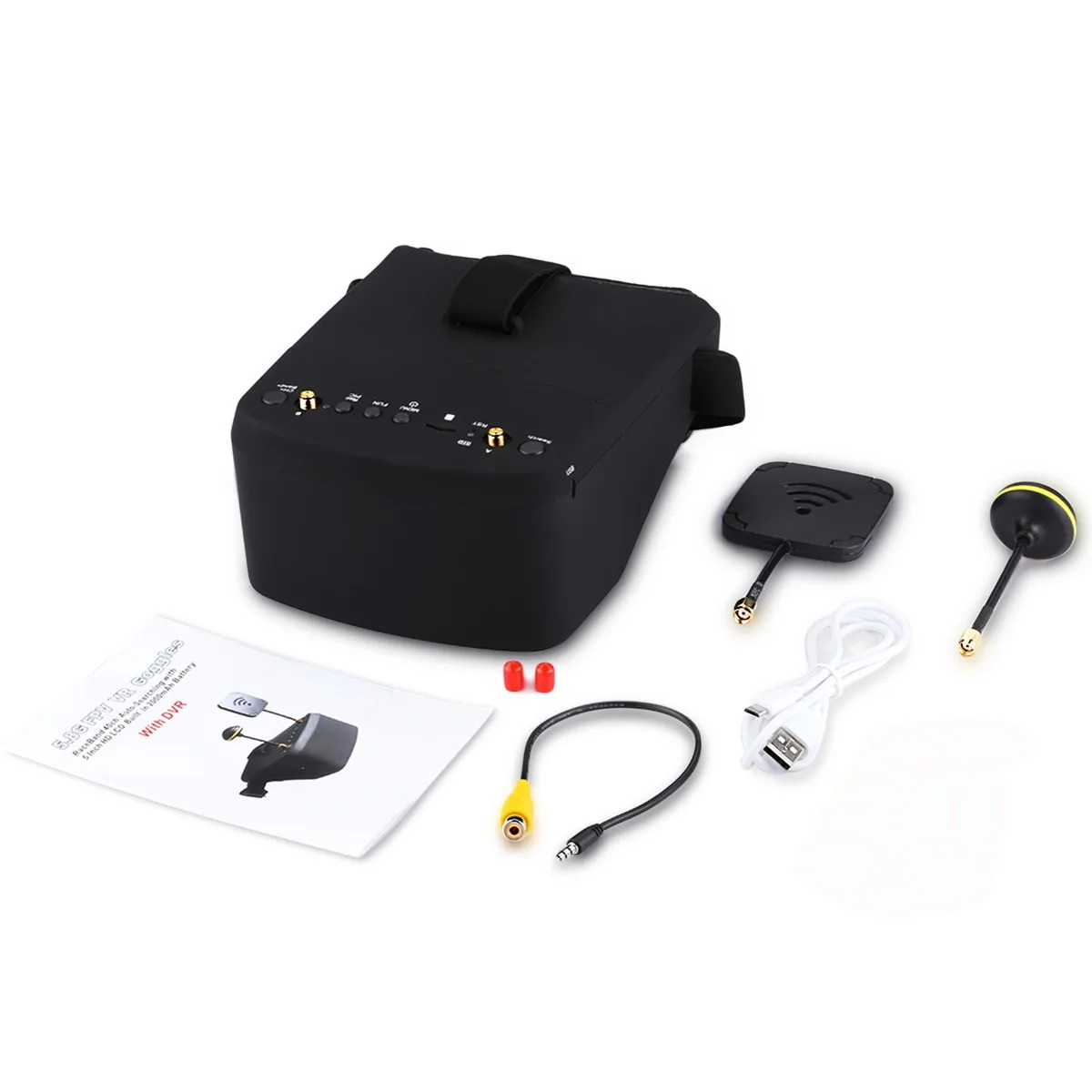 Ev800d 5.8g 40ch 5 Inch 800*48 - огляд і ціна Fpv Goggles Headset