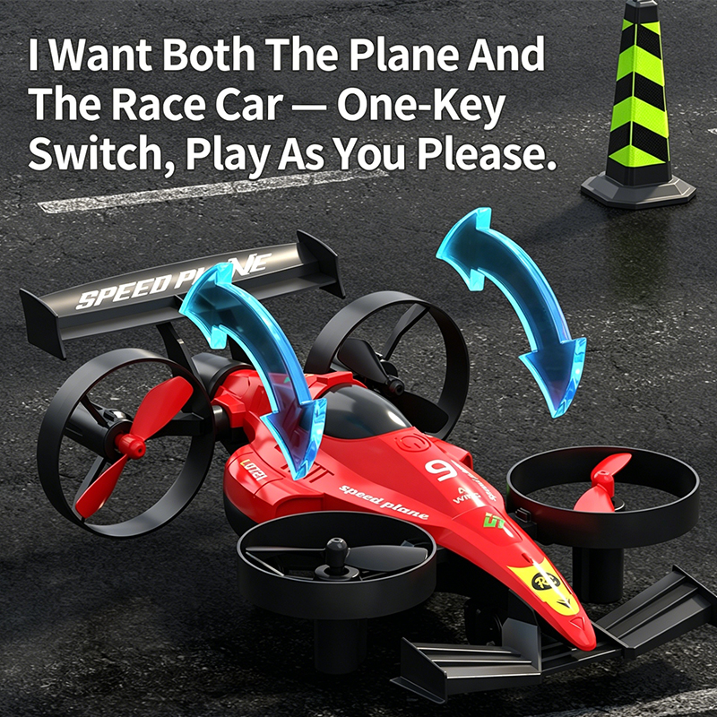 Drone 2 In 1 Flying RC Car Hel - огляд і ціна Drones Vs Rc Cars