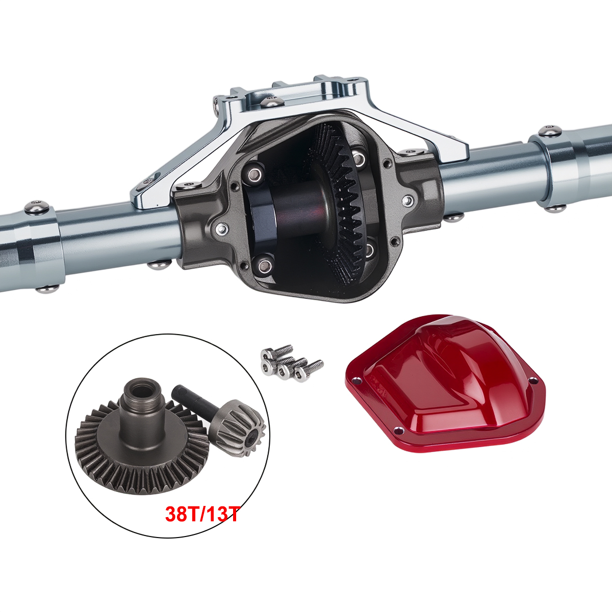 Metal Alloy Front Middle Rear  - огляд і ціна Rc Crawler Axle Parts