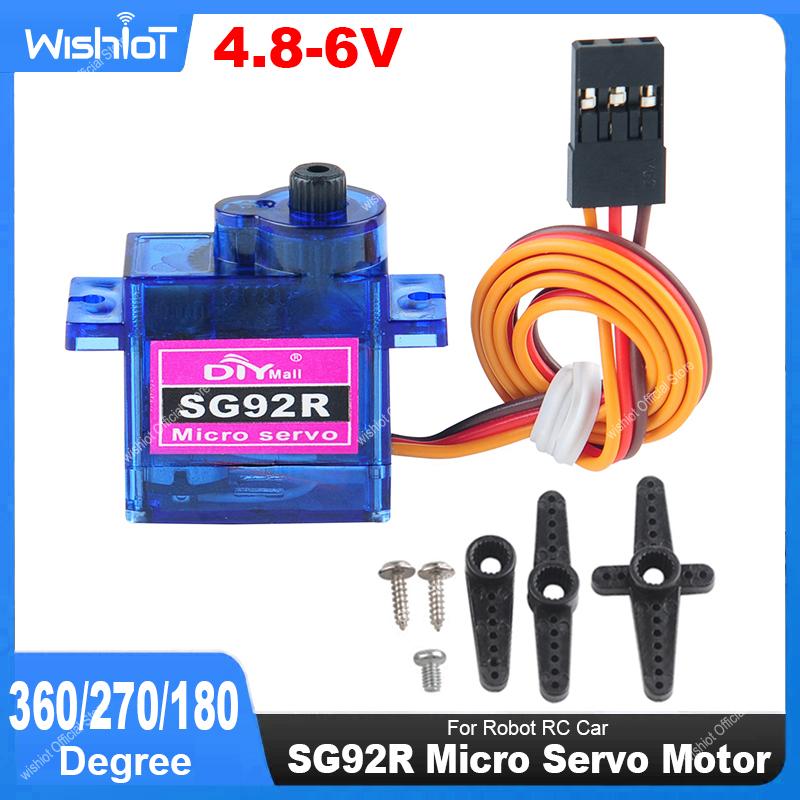SG92R Micro Servo Motor 4.8-6V - огляд і ціна Drone Rc Aircraft