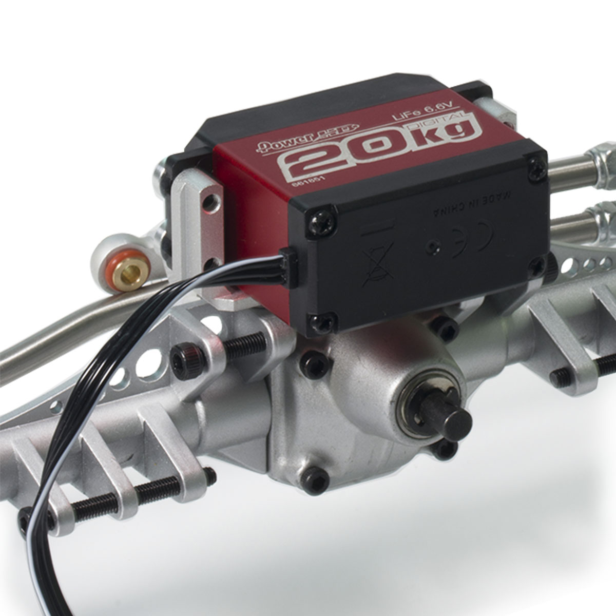 Aluminum CNC Capra Servo Mount - огляд і ціна Rc Crawler Axle Parts