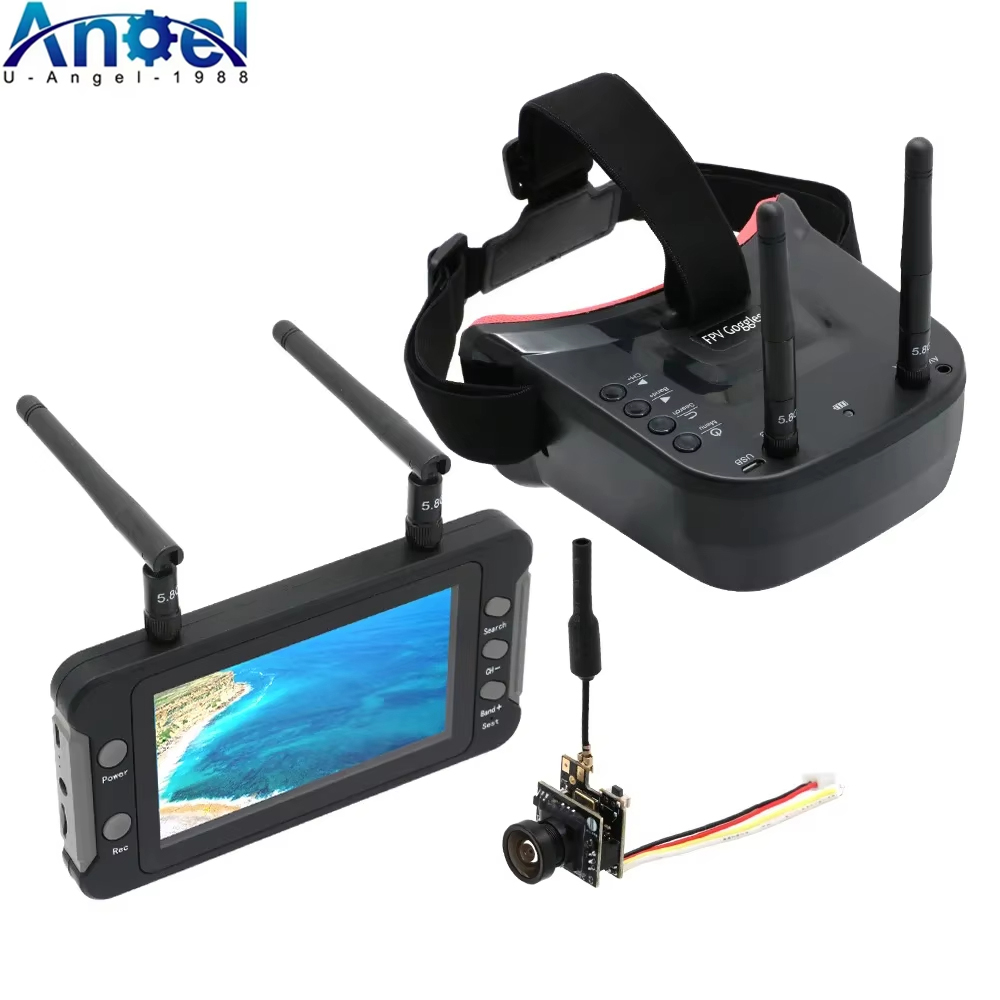 5.8G 40CH Dual Antennas FPV Go - огляд і ціна Fpv Goggles Headset