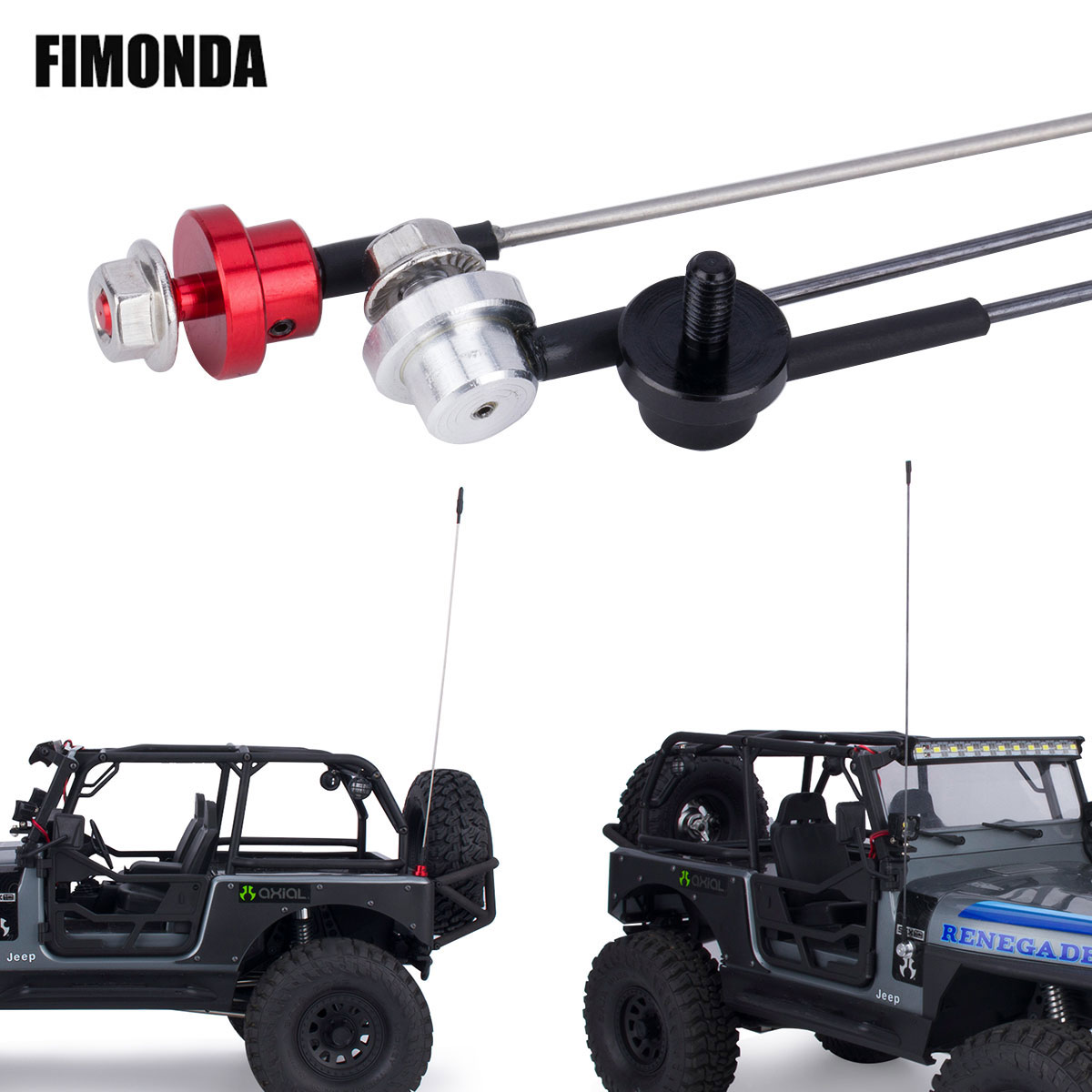 50cm Metal Adjustable Simulati - огляд і ціна Rc Crawler Axle Parts