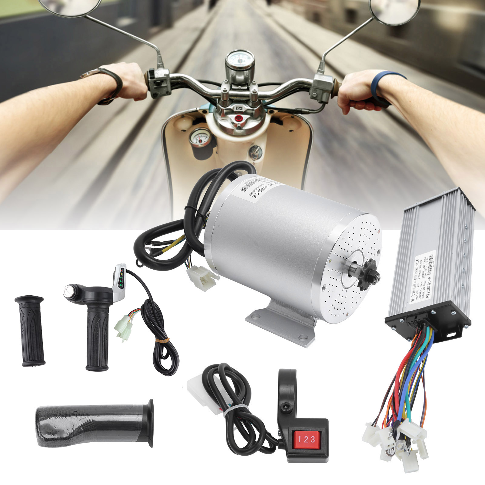 48V 2000W Brushless Motor Cont - огляд і ціна Brushless Motor