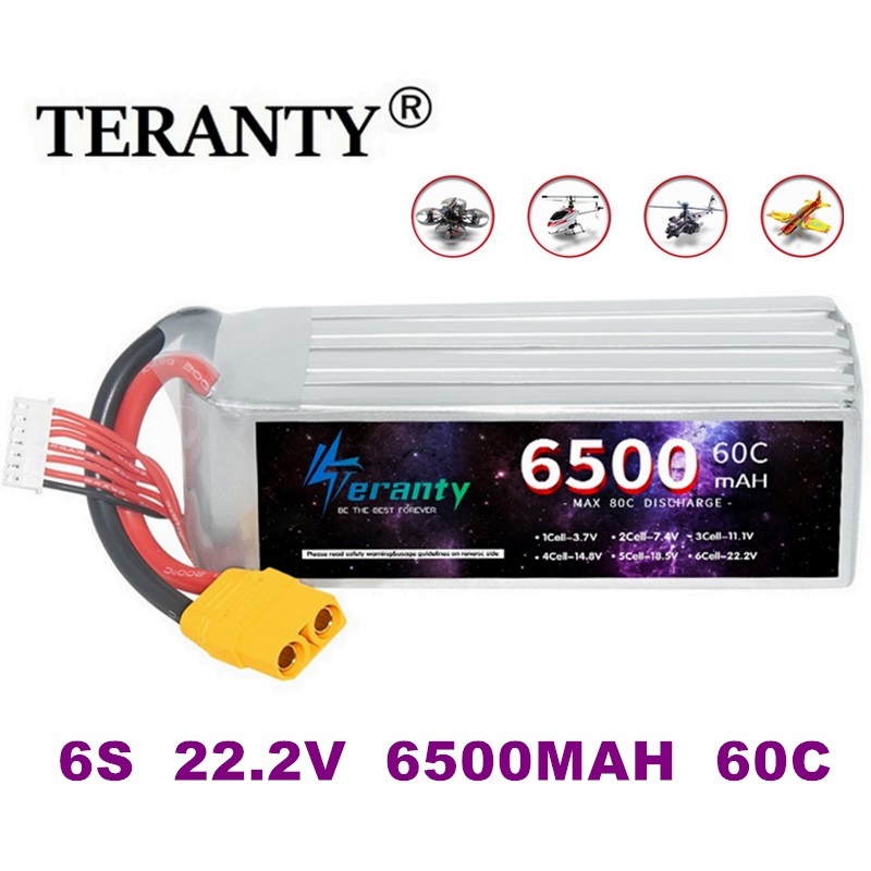 TERANTY 6S 22.2V Lipo Battery  - огляд і ціна Drone Rc Truck